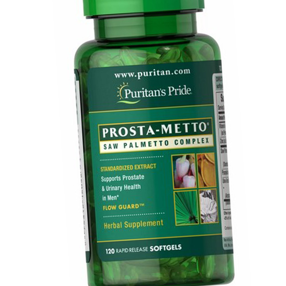 Пальметто комплекс Puritan's Pride Prosta-Metto Saw Palmetto Complex 120 капс