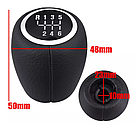 Ручка КПП Chevrolet штучна шкіра, фото 7