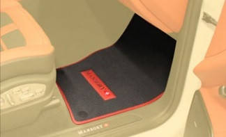 MANSORY floor & trunk mats for Porsche Cayenne Coupe