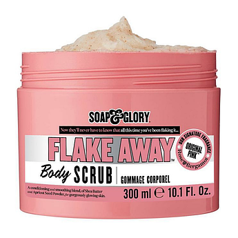 Скраб для тіла з морською сіллю, сахарозою і маслом ши Soap & Glory Flake Away Body Spa Polish 300 мл