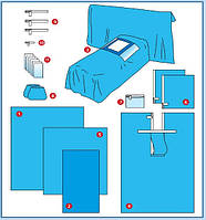 Комплект хирургический "Кардиоваскулярный №1", одноразовый, стерильный