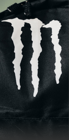 Школьный рюкзак с иллюминацией светящийся принт Monster Energy - фото 3 - id-p561622772