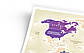 Скретч Карта Світу Travel Map Gold (російська версія), фото 6