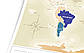 Скретч Карта Світу Travel Map Gold (російська версія), фото 5