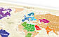 Скретч Карта Світу Travel Map Gold (російська версія), фото 8