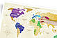 Скретч Карта Світу Travel Map Gold (російська версія), фото 10