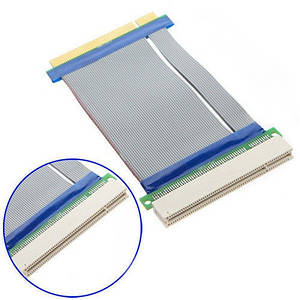 PCI 32bit райзер, гнучкий подовжувач шлейф