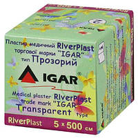 Пластырь «RiverPLAST» 5х500 Тип «Прозрачный» ИГАР