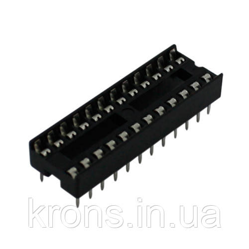 Панель SCS-24, IC DIP 24 контактів вузька, фото 1