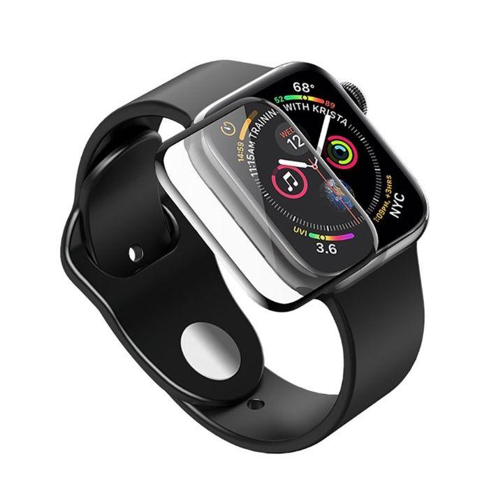 Захисне протиударне 3D загартоване скло для Apple Watch Епл воч