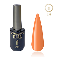 Неоновая каучуковая база с эффектом неонового свечения Milano NEON Cover Base 8ml № 14