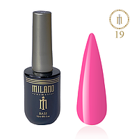 Неоновая каучуковая база с эффектом неонового свечения Milano NEON Cover Base 8ml № 19