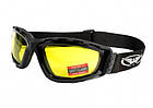 Мотоокуляри Global Vision Eyewear TRIP Yellow, фото 3