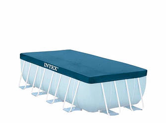 Чохол тент для прямокутного каркасного басейну 400*200см Intex 28037