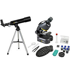 Микроскоп National Geographic Junior 40x-640x + Телескоп 50/360 (926260)