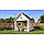 Сучасний сарай, госпблок для дачі з дерева 3.0х4,0 м. від виробника Modern barn - 50, фото 3