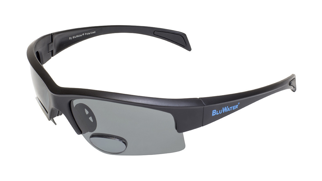 Біфокальні окуляри з поляризаціею BluWater BIFOCAL 2 Gray +2,0 (4БИФ2-20П20)