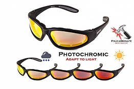 Фотохромні окуляри хамелеони Global Vision Eyewear HERCULES 1 PLUS G-Tech Red (1ГЕР124-91П)