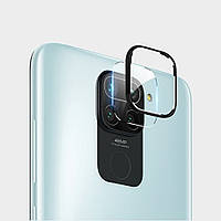 Защитное стекло и рамка Tempered Glass 0.3 мм на основную камеру для Xiaomi Redmi 10X / Redmi Note 9 (4G),