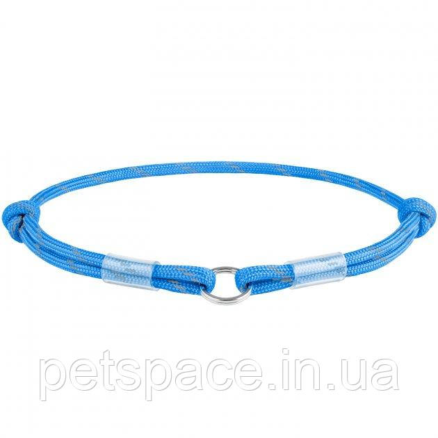 Шнурок для адресника Collar WauDog Smart ID (світловідбиваючий, синій, S/25-45см/4мм)