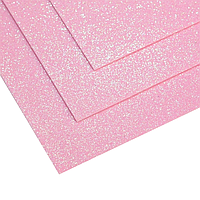 Фоаміран мерехтливий в аркушах 1,5 мм холодний рожевий 60x70 см