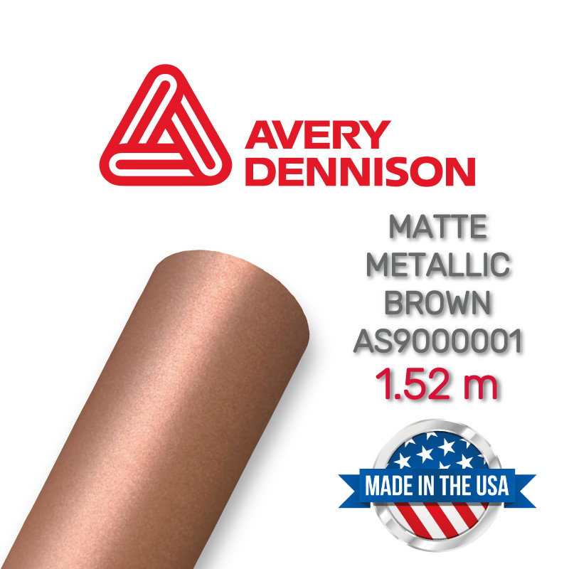Avery Brown Matte Metallic AS9000001