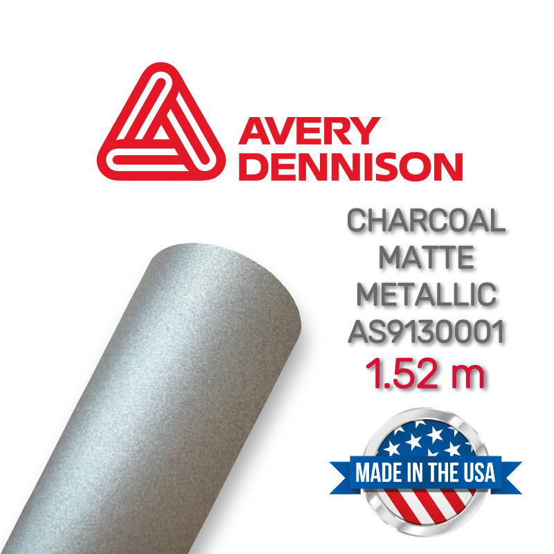 Avery Charcoal Matte Metallic AS9130001 - фото 1 - id-p541961737