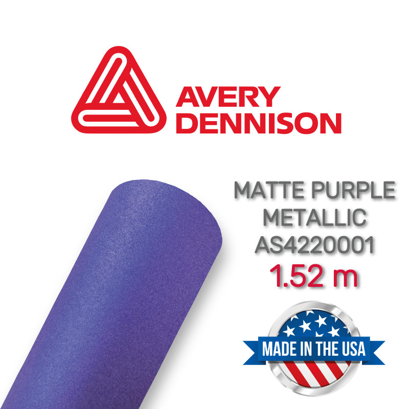 Avery Matte Metallic Purple AS4220001, фото 1