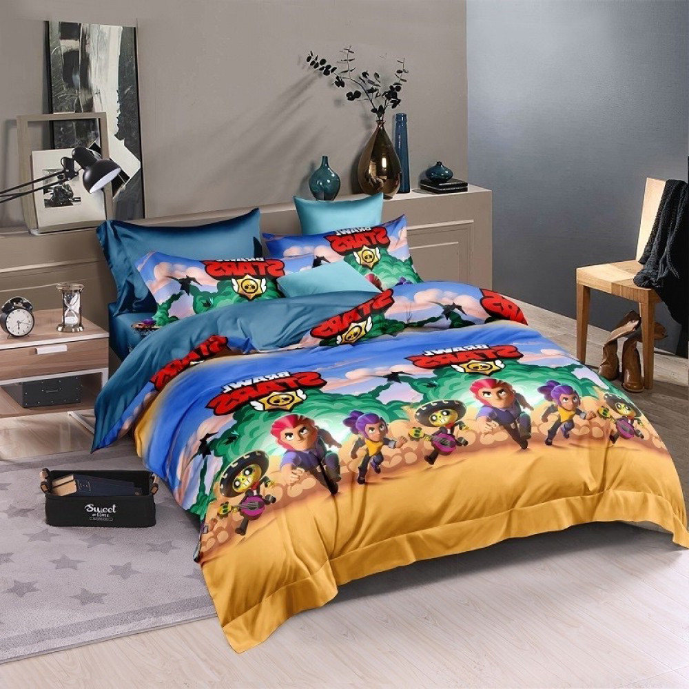 Постільна білизна Королева Ночі (Ранфорс) | Сімейний комплект | 50х70 | Мобільна гра, фото 1