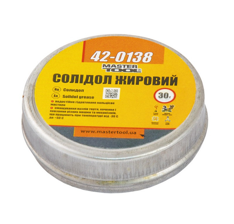 Солідол жировий MASTERTOOL 30 г жість 42-0138