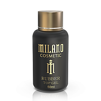 Каучуковое верхнее покрытие (топ/финиш) для гель-лака маникюра Milano Rubber Top 50ml