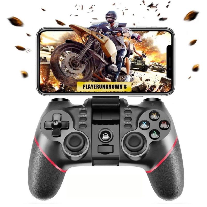 Безпровідний Геймпад Terios T-6 Джойстик + кріплення Bluetooth для PC iOS, Android для смартфона, PC, Smart TV-2030