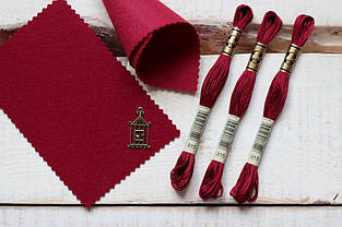 Нитки-муліне ДМС 8м Бордова 815