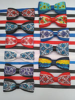 Бабочка галстук для маленьких джентльменов в украинском стиле