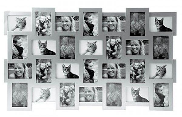 Фоторамка Present Time Collage 28, серая, фото 1