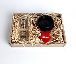 Гра для дорослих "Крути і пий за ..." (міні-версія): Рулетка і набір чарок - Подарунок чоловікові з гумором, фото 6