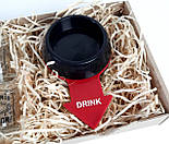 Гра для дорослих "Крути і пий за ..." (міні-версія): Рулетка і набір чарок - Подарунок чоловікові з гумором, фото 7