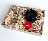 Гра для дорослих "Крути і пий за ..." (міні-версія): Рулетка і набір чарок - Подарунок чоловікові з гумором, фото 10