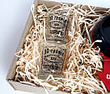 Гра для дорослих "Крути і пий за ..." (міні-версія): Рулетка і набір чарок - Подарунок чоловікові з гумором, фото 9