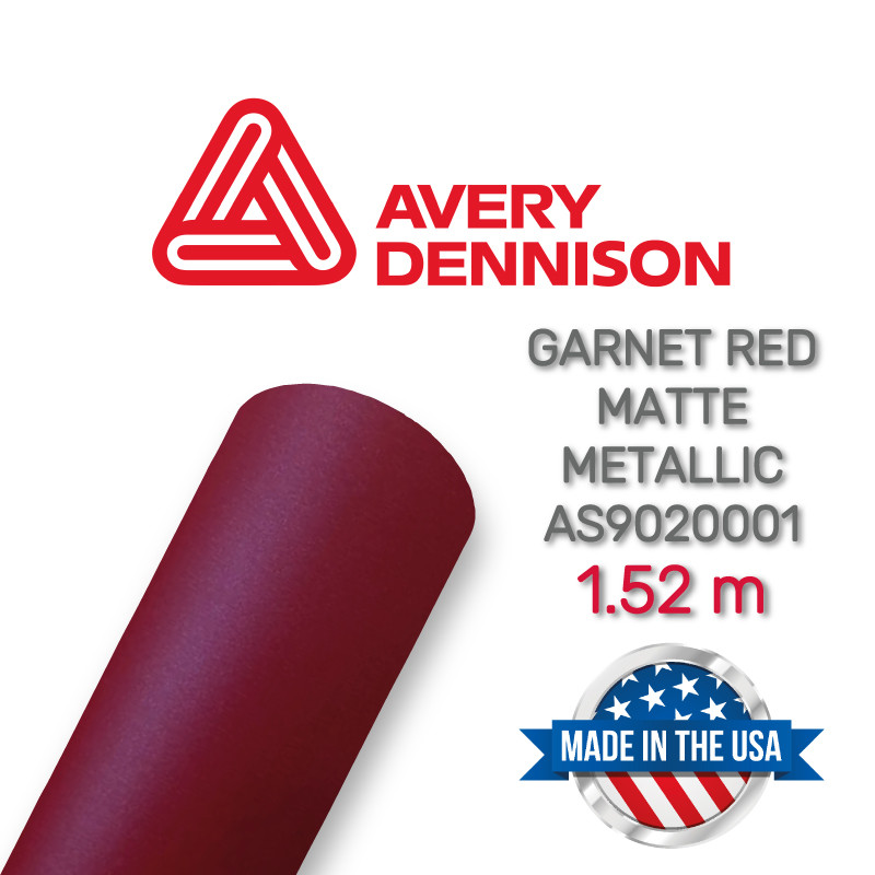 Avery Garnet Red Matte Metallic AS9020001