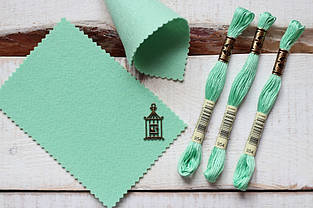 Нитки-муліне ДМС 8м Трав'яна 954