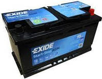 Аккумулятор автомобильный EXIDE Start-Stop EK950 AGM 6СТ-95 850А Германия (R+)