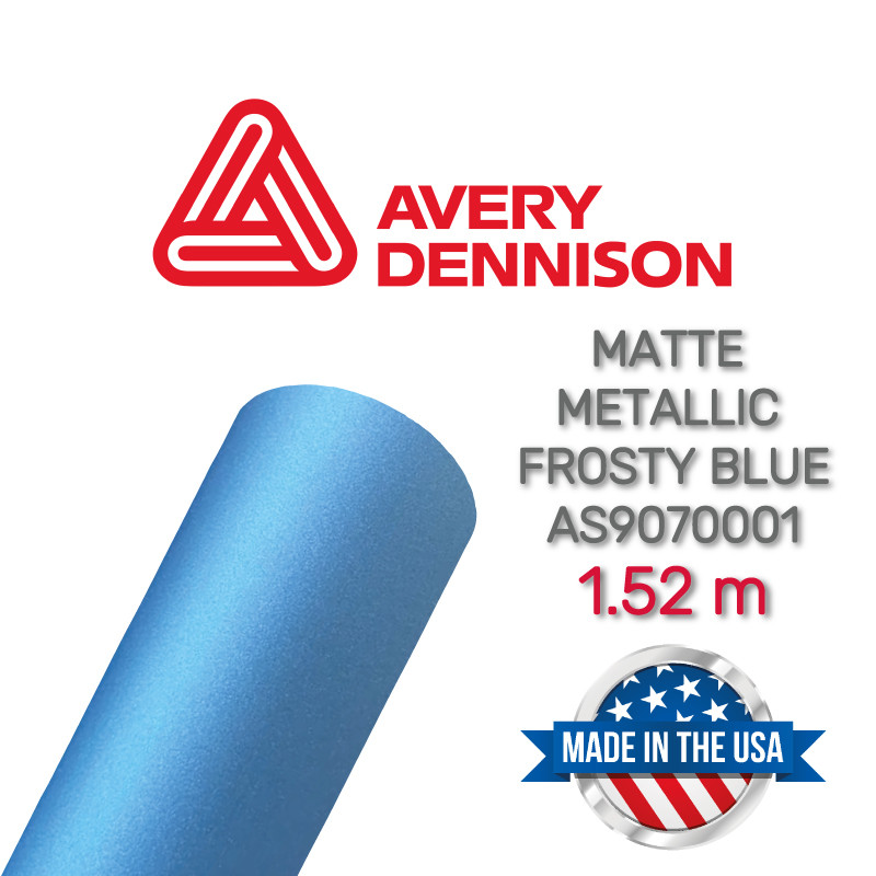 Avery Matte Metallic Frosty Blue AS9070001