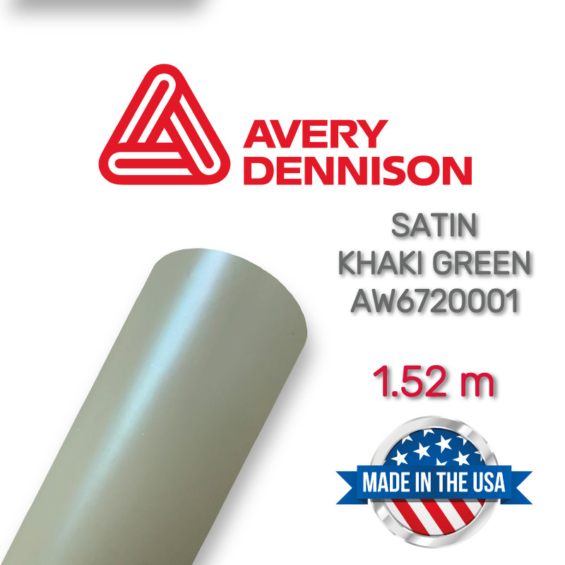 Avery Satin Khaki Green AW6720001