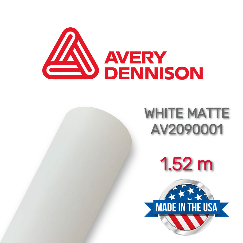Avery White Matte AV2090001 купить недорого в Украине для авто на