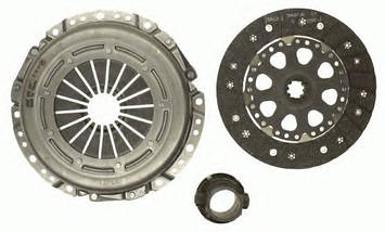 Комплект зчеплення BMW 3 E30 318-324d, 5 E28, E34,Z3 89-/215mm, фото 2