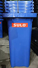 Контейнер для сміття синій SULO EN-840-1/ 240 л, фото 2