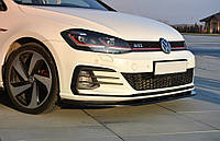 Дифузор переднего бампера VW Golf 7 GTI Maxton-design