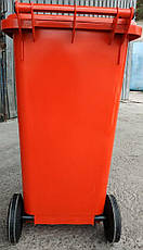 Контейнер для сміття червоний SULO EN-840-1/ 240 л, фото 2