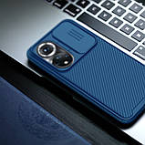 Захисний чохол Nillkin для Huawei Honor 50 (CamShield Case) Blue з захистом камери, фото 7